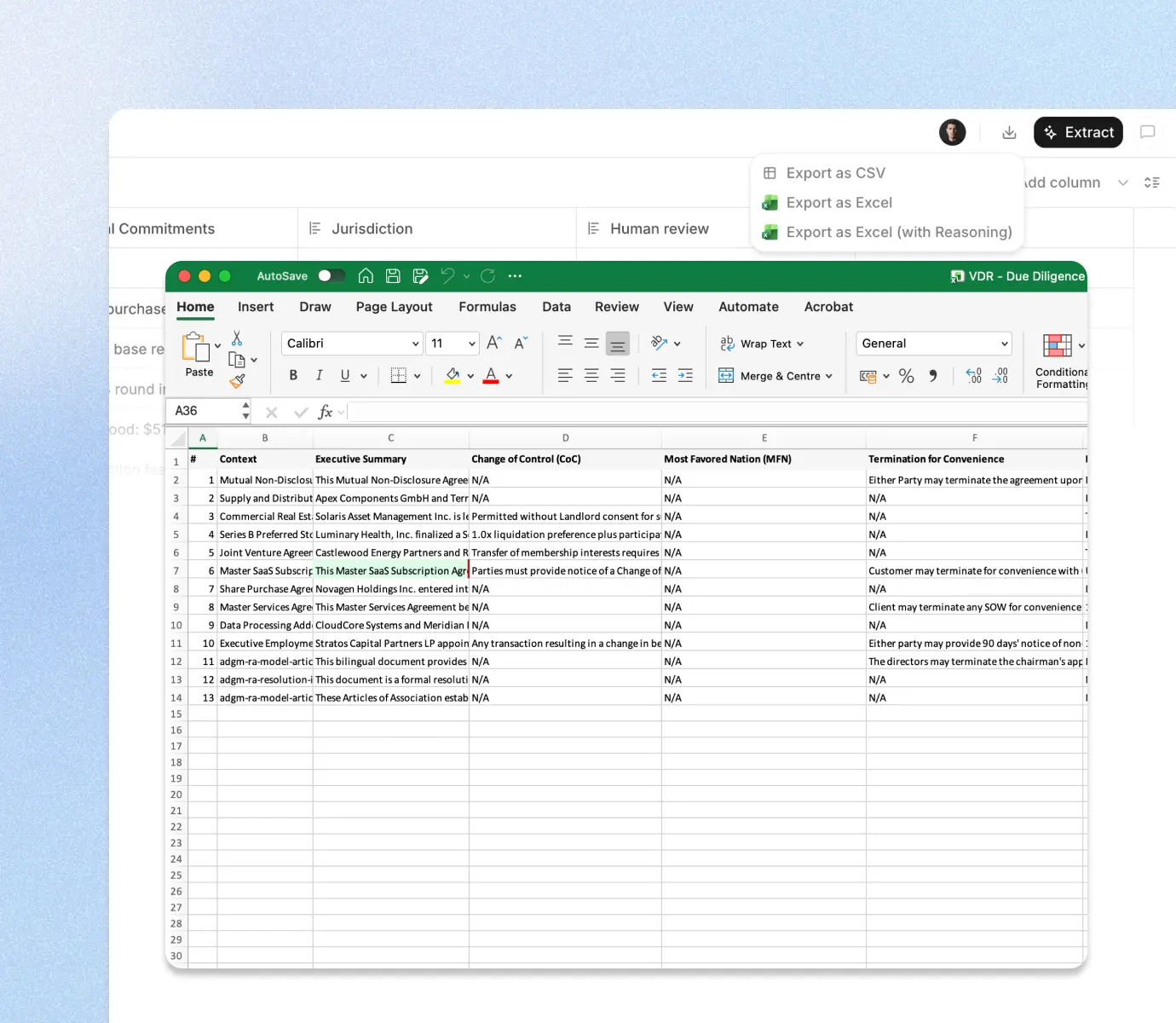 Extract structured data